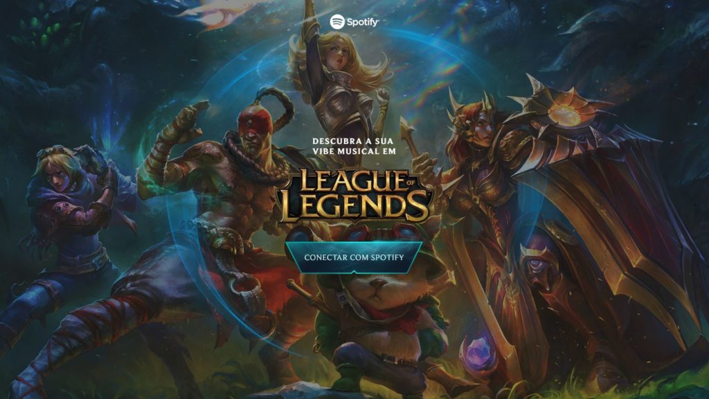 Parceria entre Spotify e Riot Games traz projeto “Sua Vibe no LoL