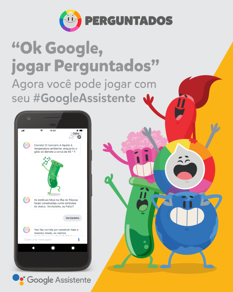 OK, Google”: Perguntados agora pode ser jogado via assistente de